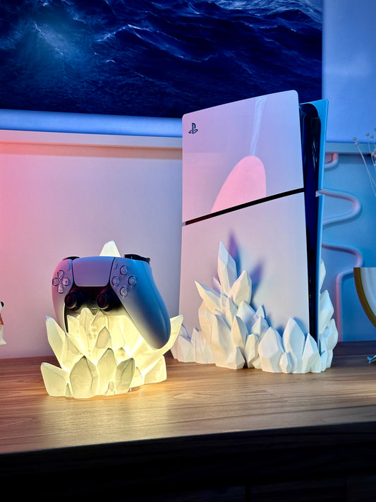 Crystal Console Stand &amp; Controller Dock